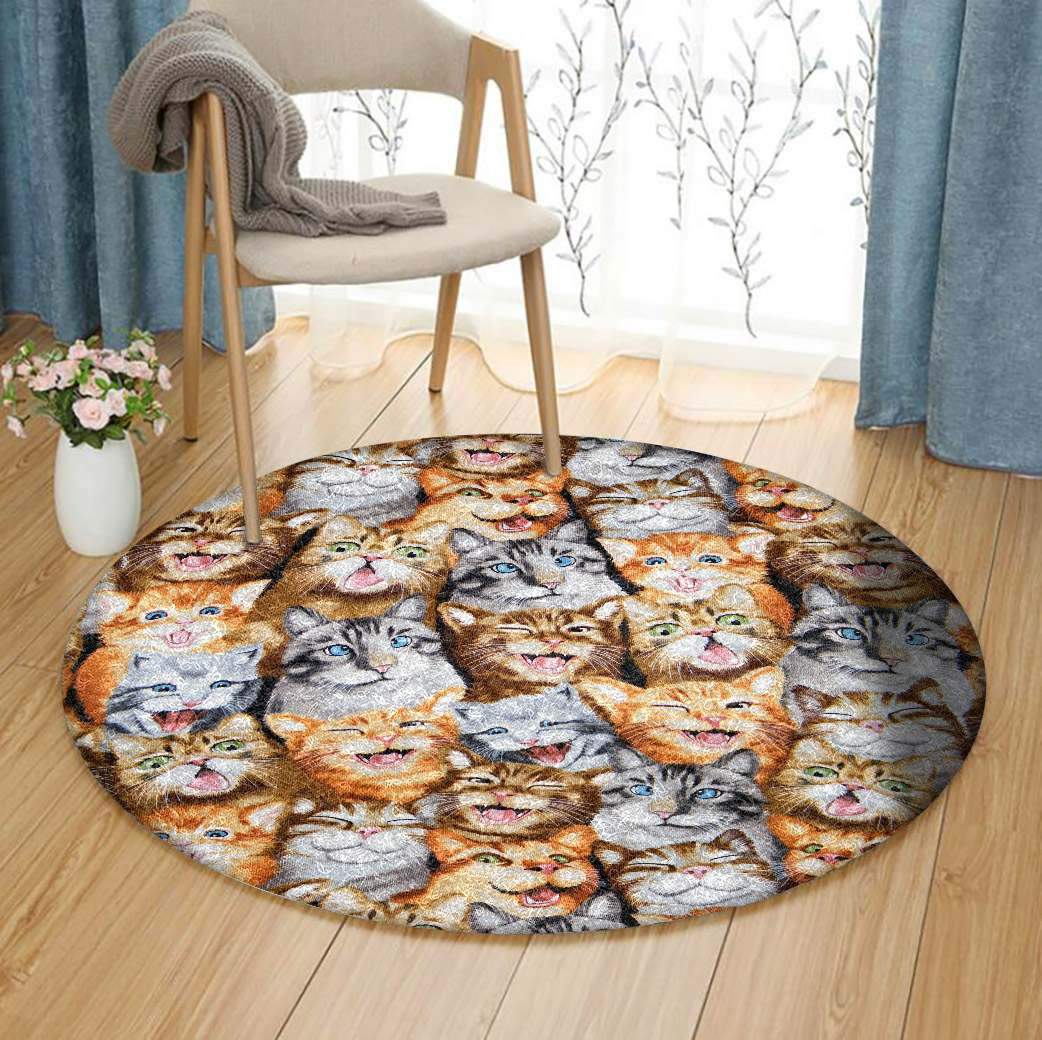 Cat Limited Edition Round Rug