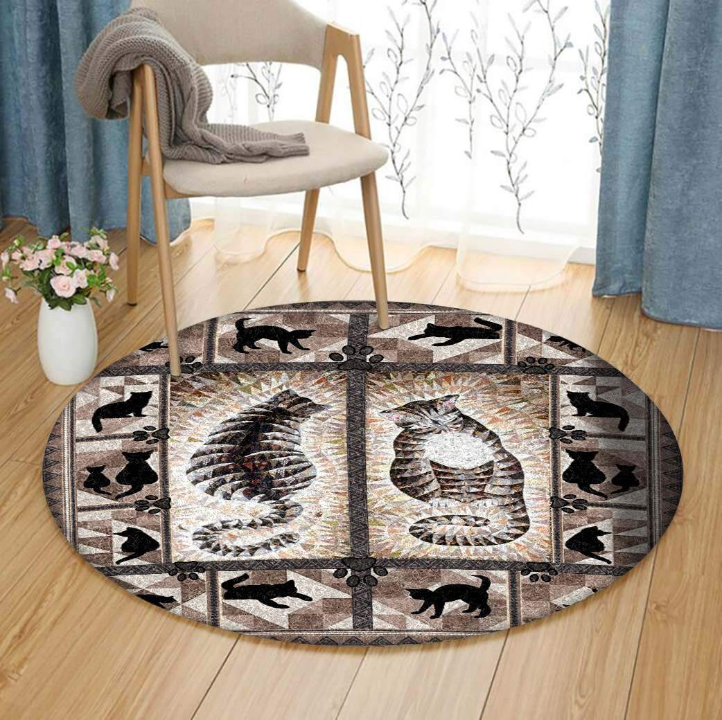 Cat Limited Edition Round Rug