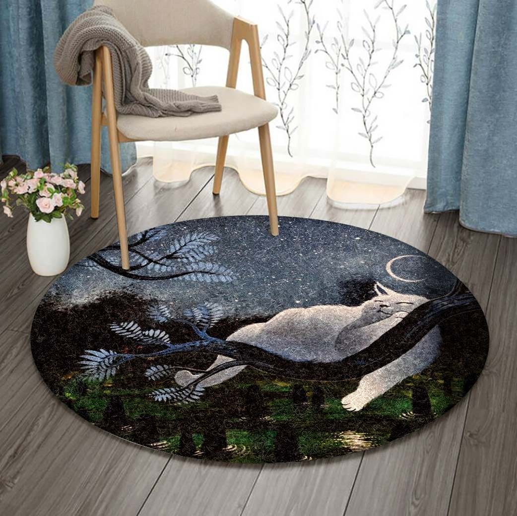 Cat Limited Edition Round Rug