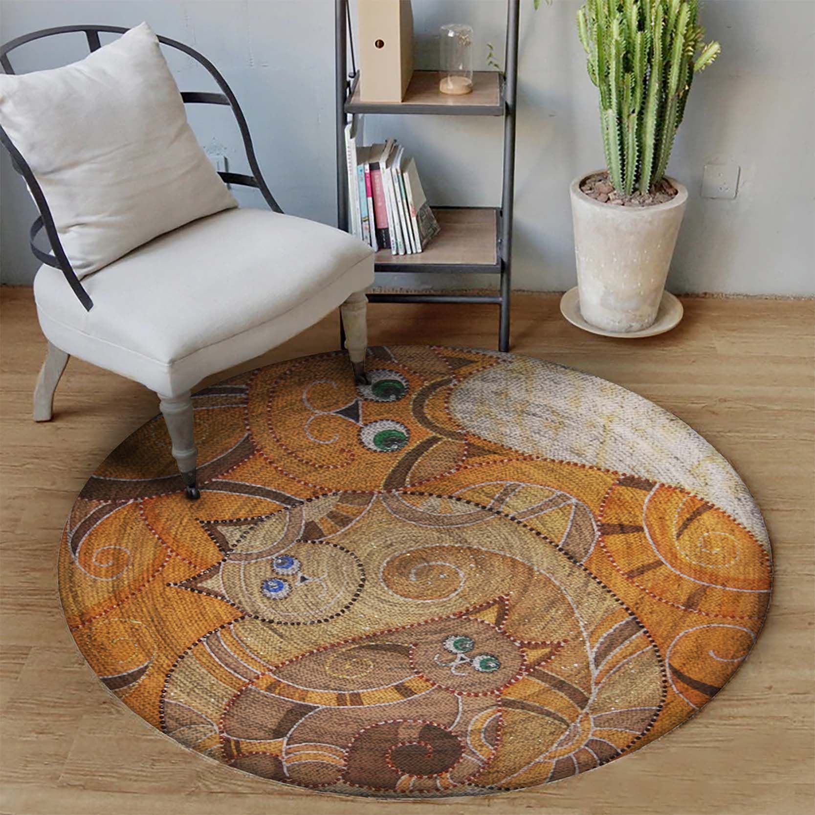 Cat Limited Edition Round Rug