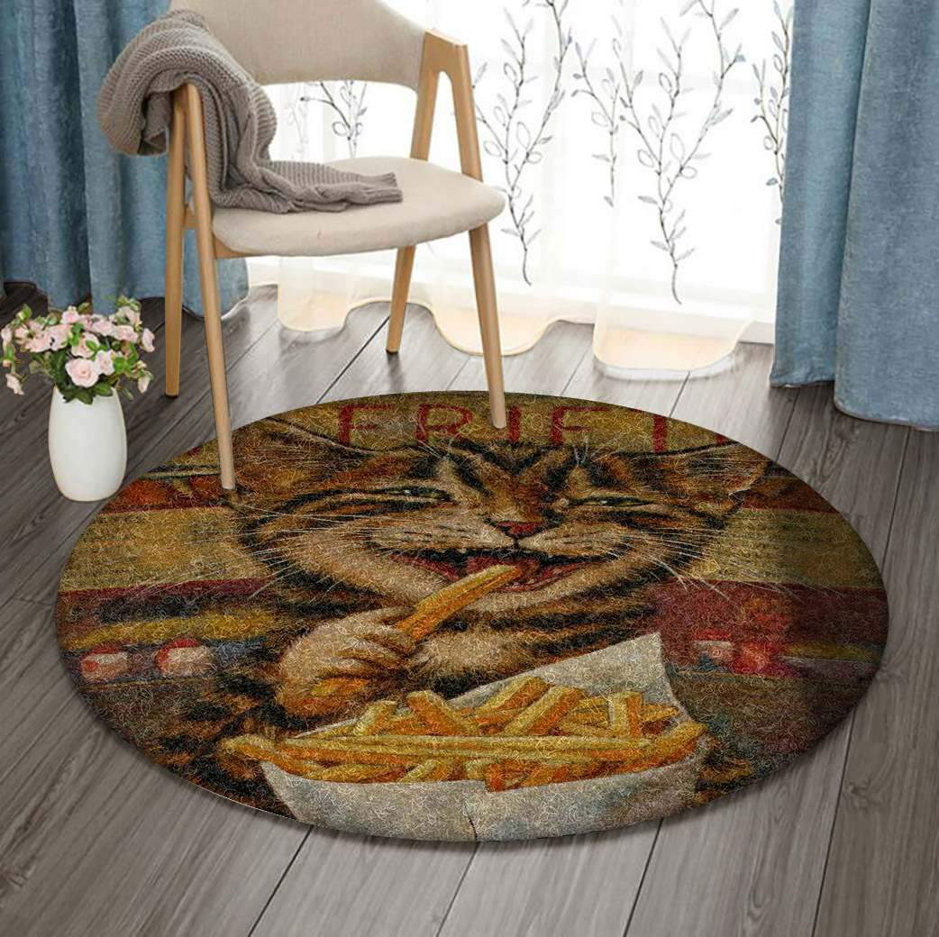 Cat Limited Edition Round Rug