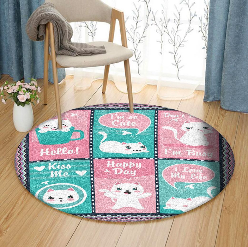 Cat Limited Edition Round Rug