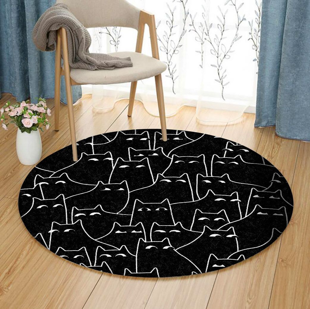 Cat Limited Edition Round Rug