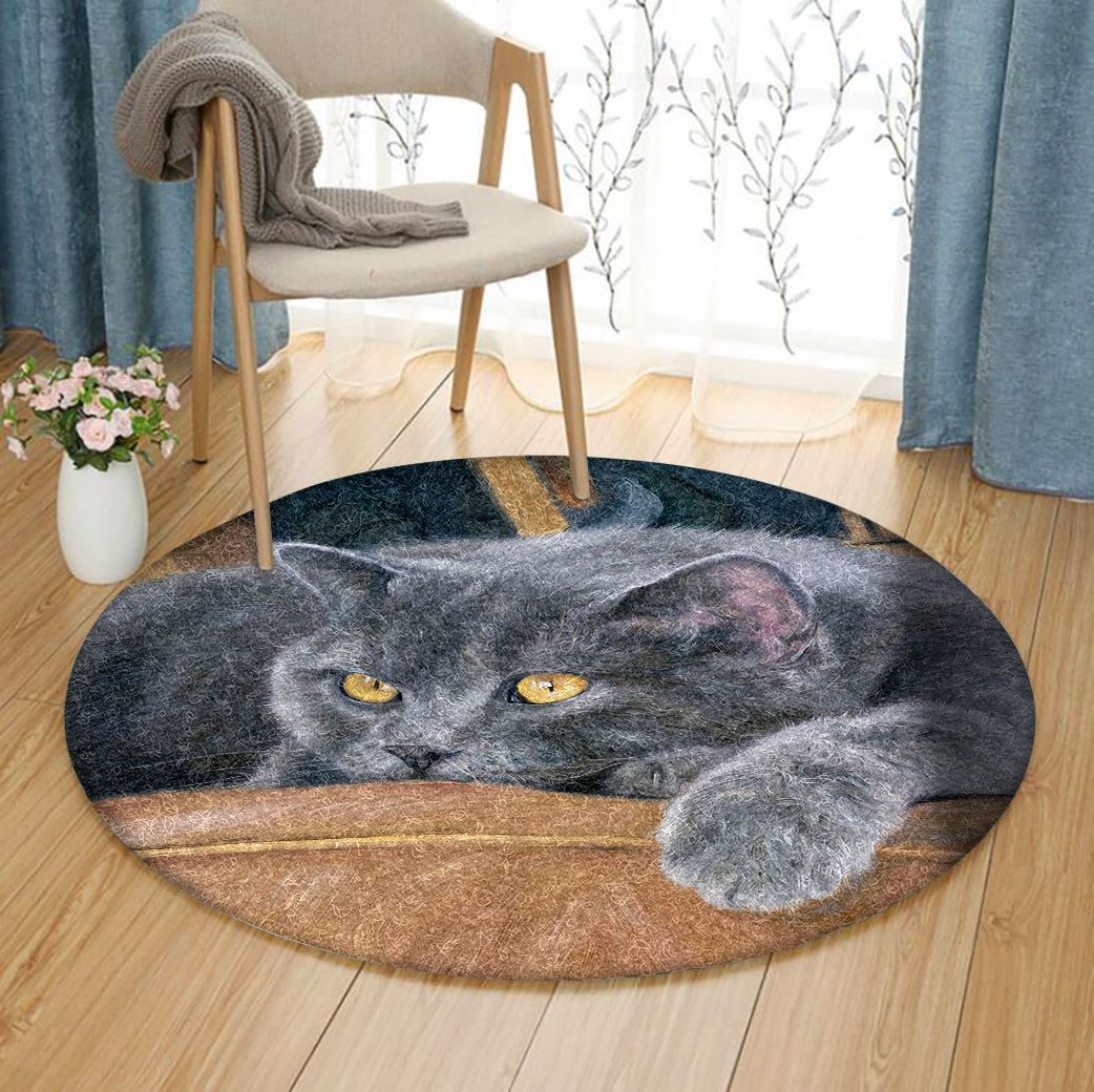 Cat Limited Edition Round Rug