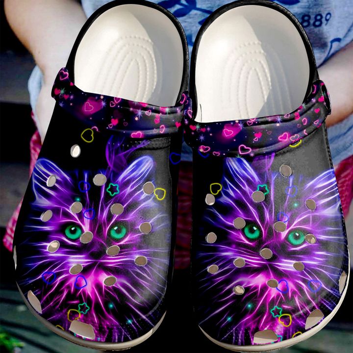Cat Lovely Crocs Clog Shoes