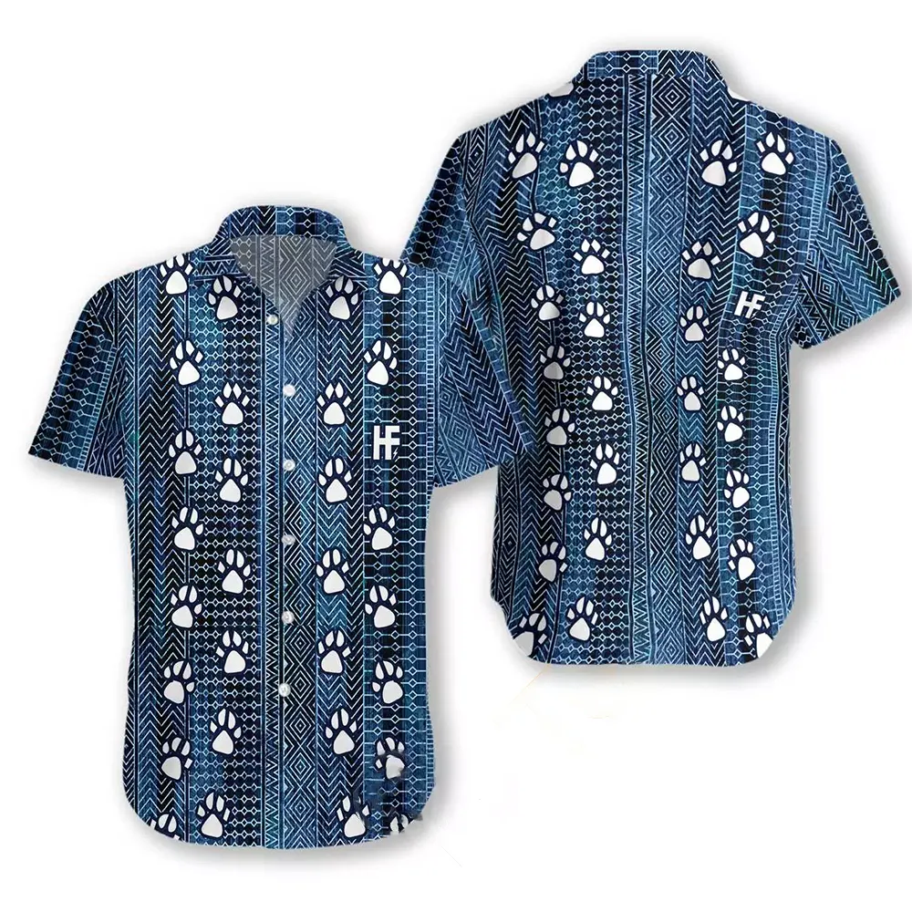 Cat Paw Hawaiian shirts