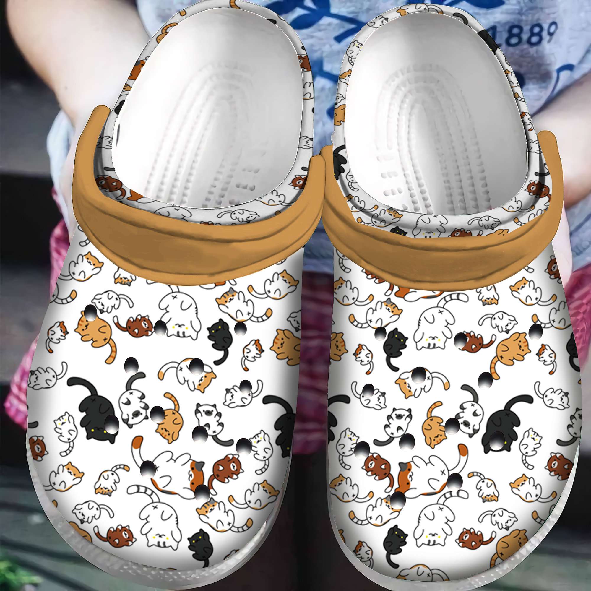 Cats Crocs Clog Shoes