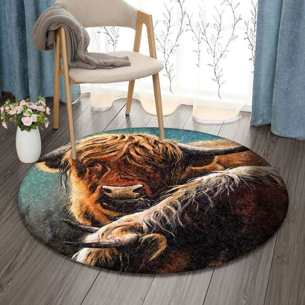 Cattle Limited Edition Round Rug
