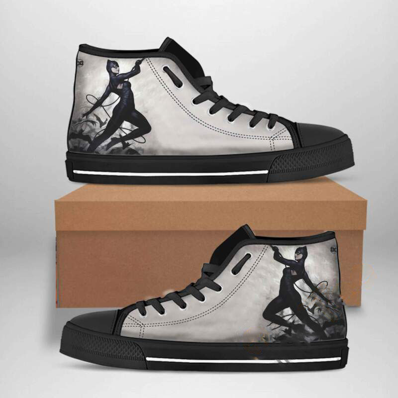 Catwoman Best Movie Character High Top Shoes