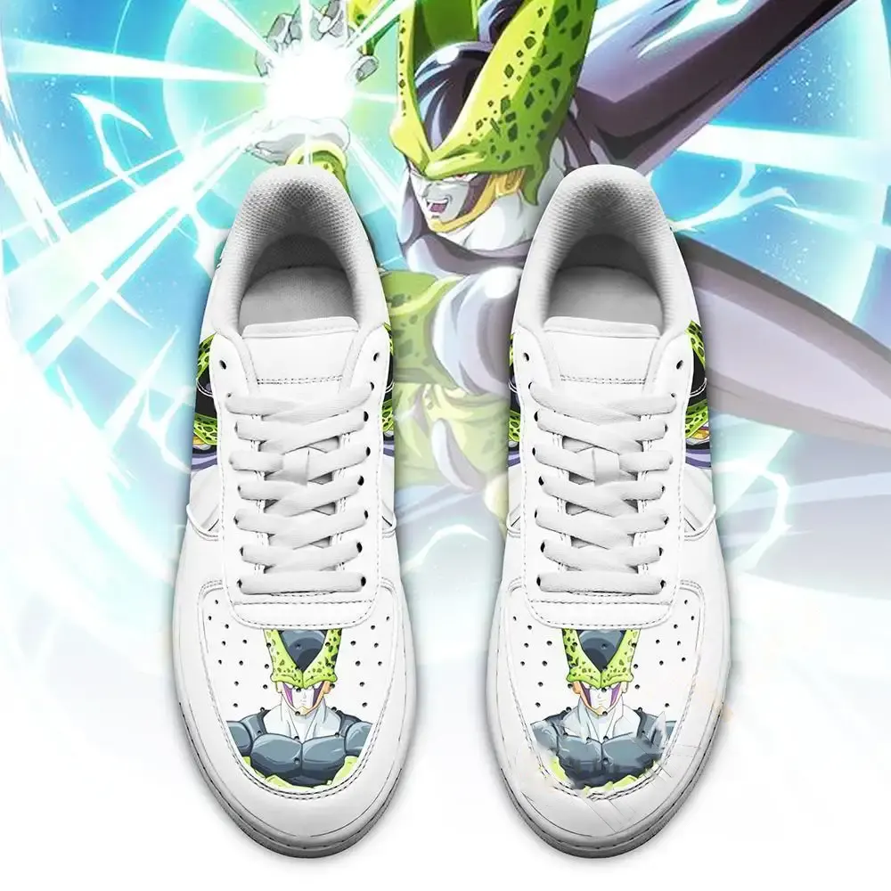 Cell Custom Dragon Ball Z Anime Amazon Nike Air Force Shoes