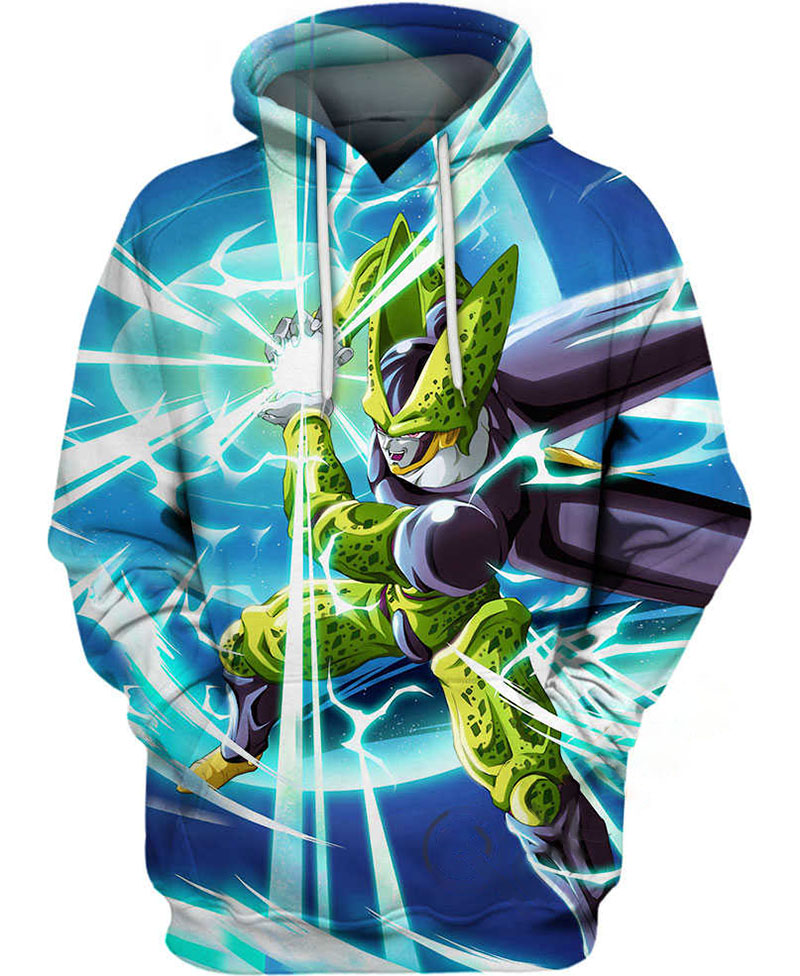 Cell Kamehameha Hoodie 3D