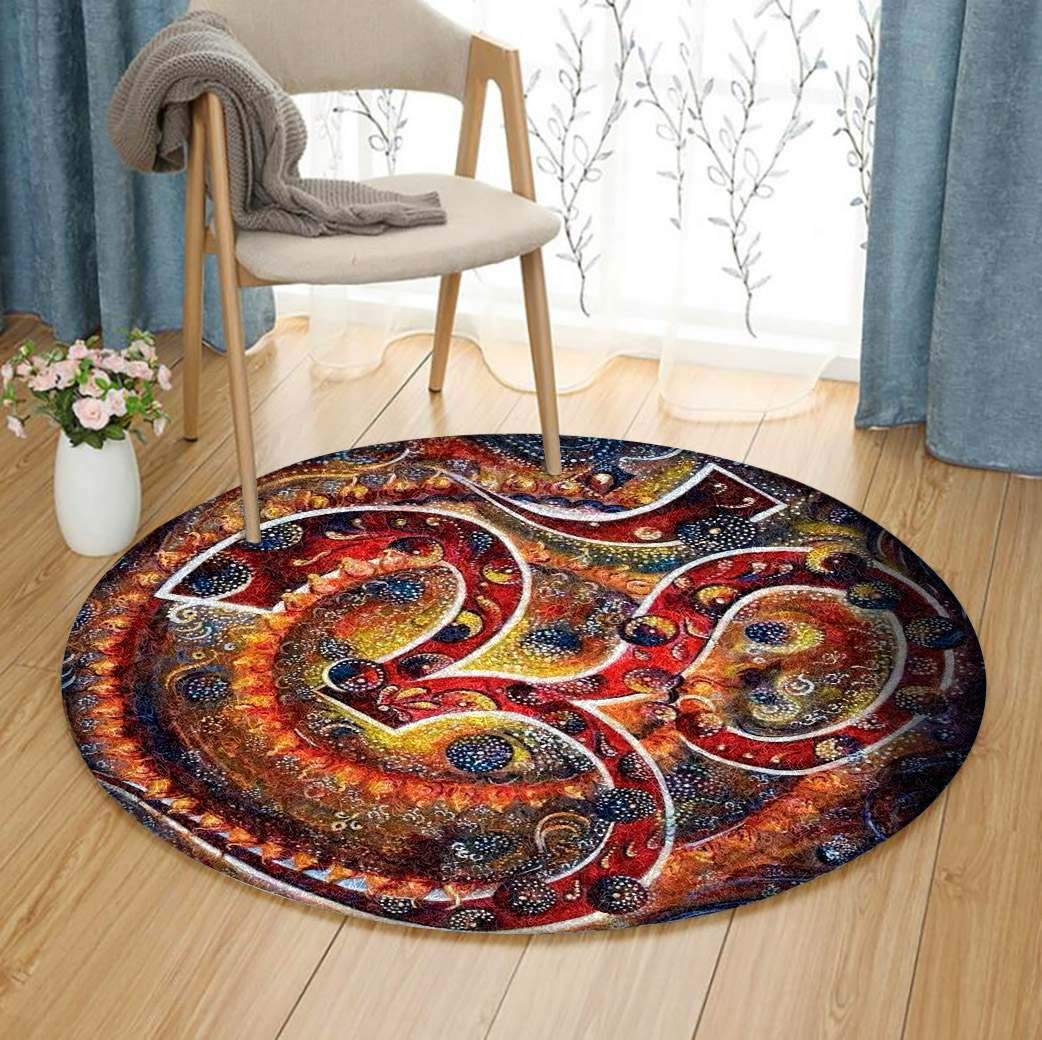 Chakra Contemporary Limited Edition Round Rug