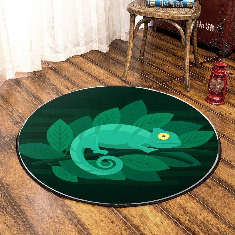 Chameleon Limited Edition Round Rug