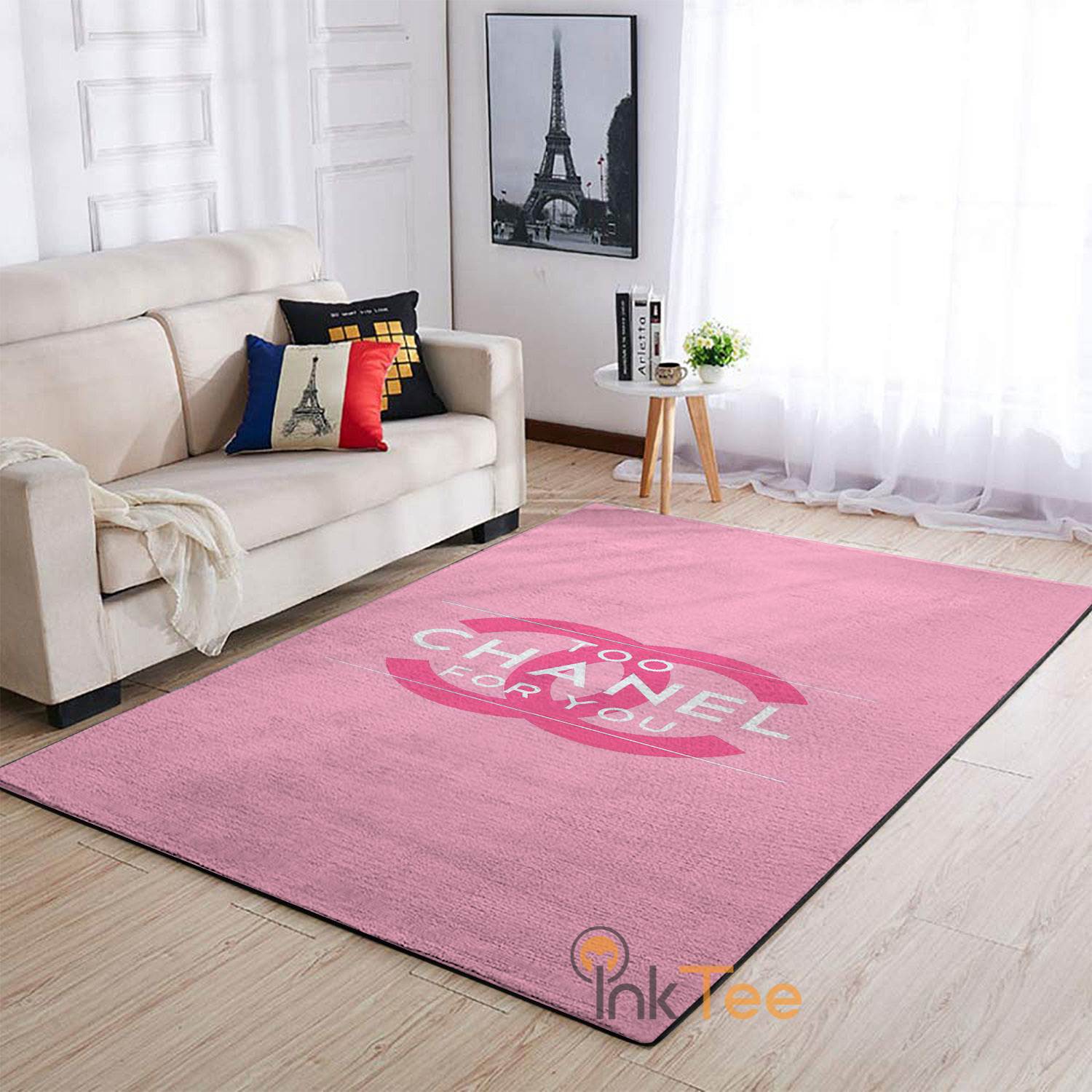 Chanel Prink Area Rug