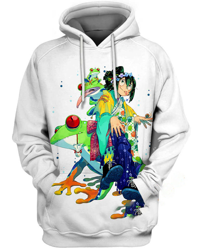 Cheerleader Froppy Hoodie 3D