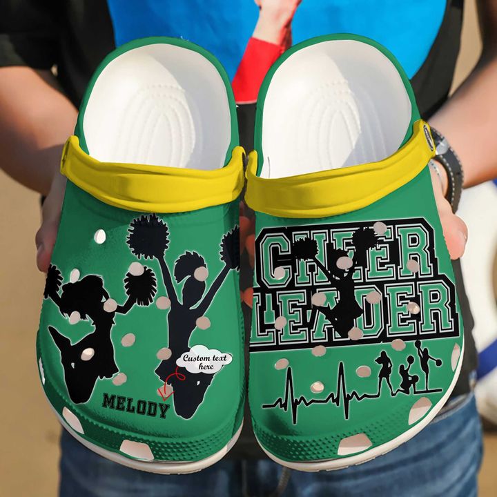 Cheerleader Personalized Girl Crocs Clog Shoes