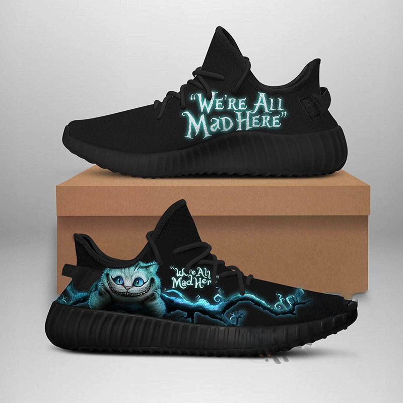 Cheshire Cat Character Alice In Wonderland Yeezy Boost