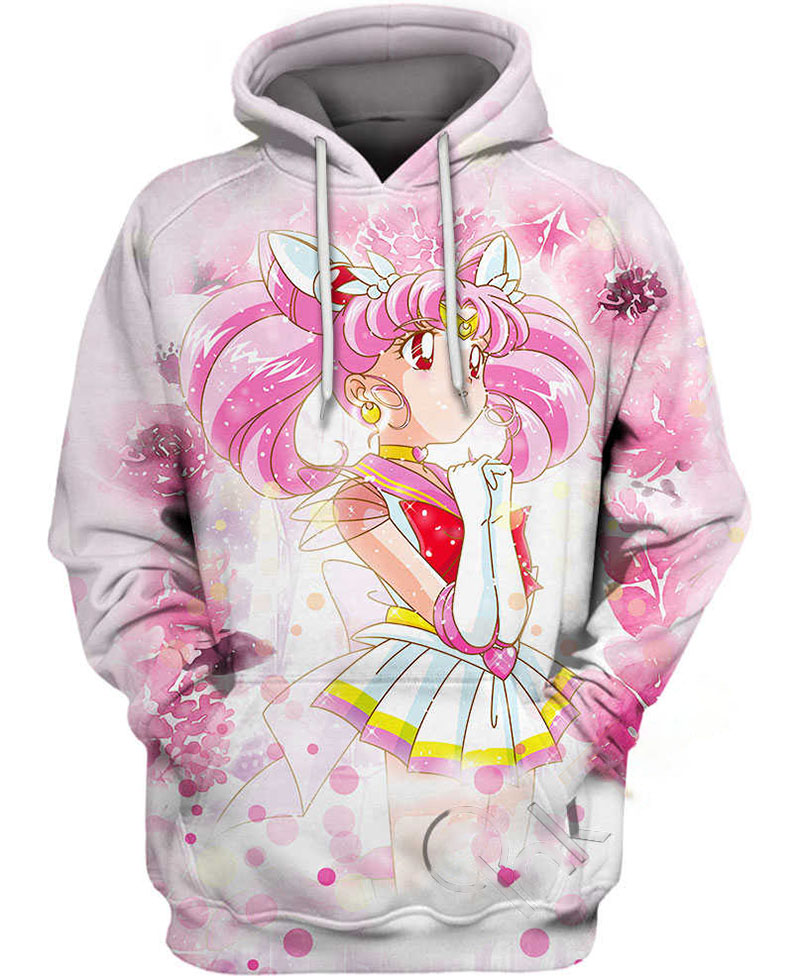 Chibi Chibiusa Hoodie 3D