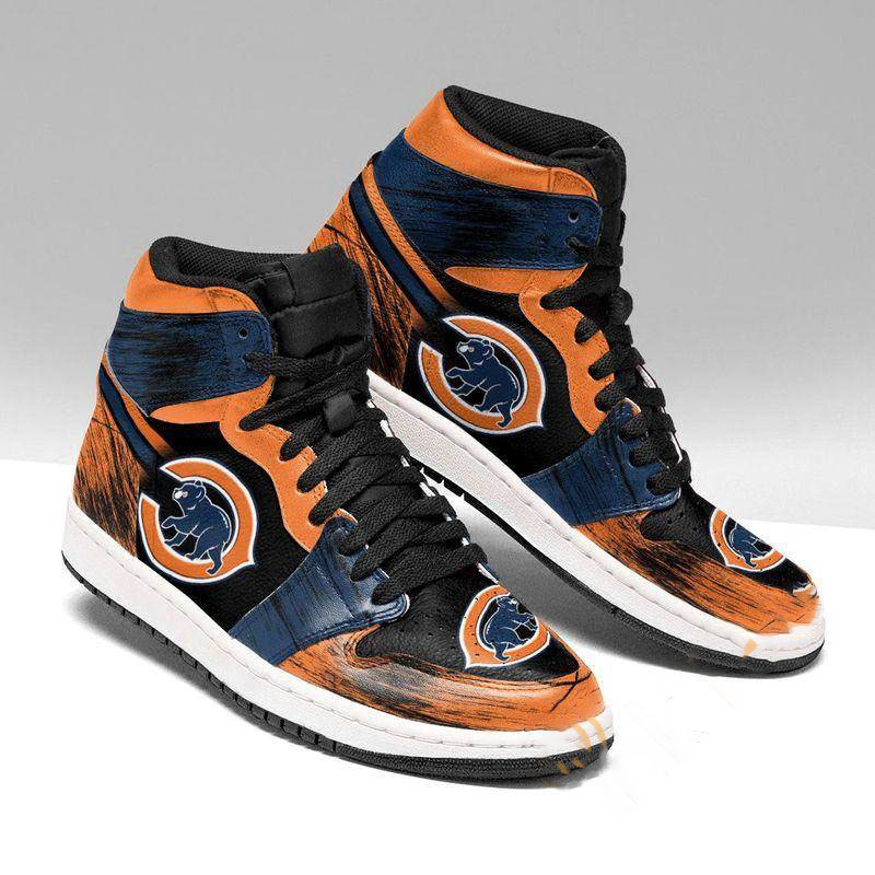 Chicago Bears Chicago Cubs Custom Sneaker Air Jordan Shoes
