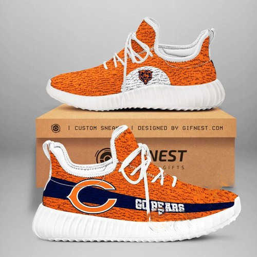 Chicago Bears Customize Yeezy Boost