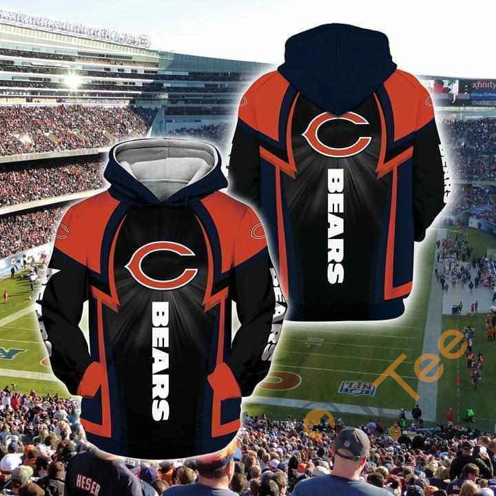 Chicago Bears Nfl For Bears Fan Hoodie 3d