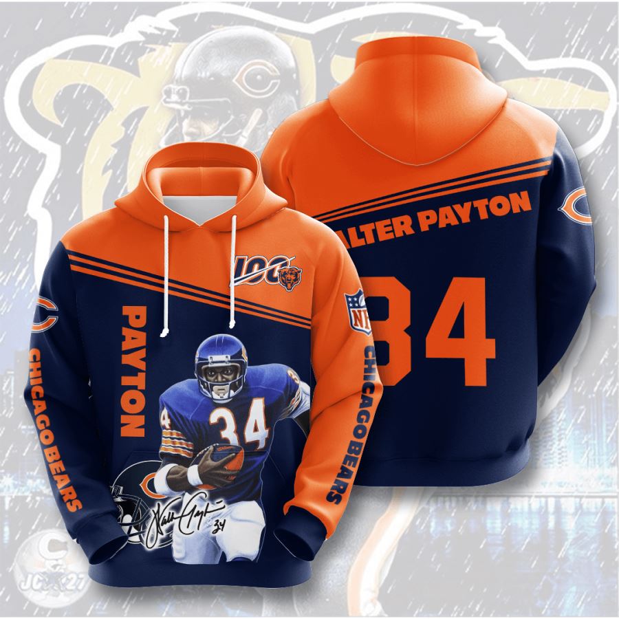 Chicago Bears Custom Hoodie 3D