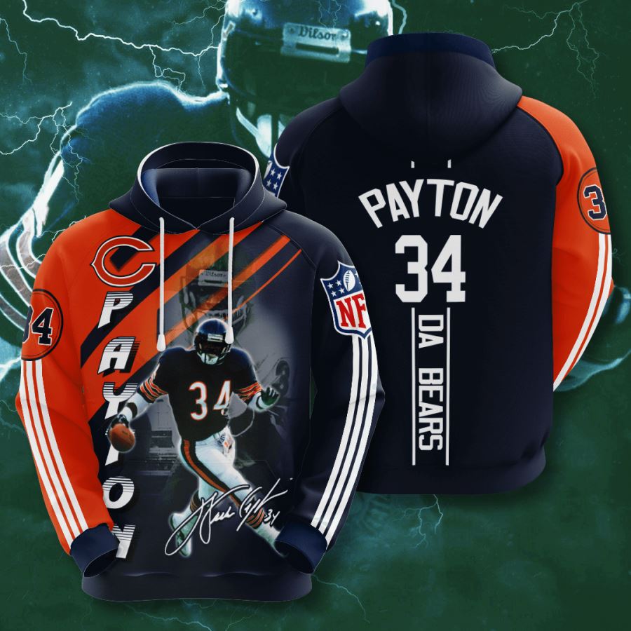 Chicago Bears Custom Hoodie 3D