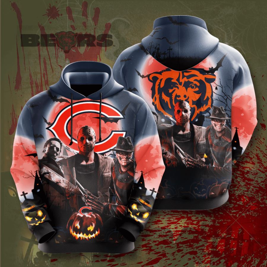 Chicago Bears Custom Hoodie 3D