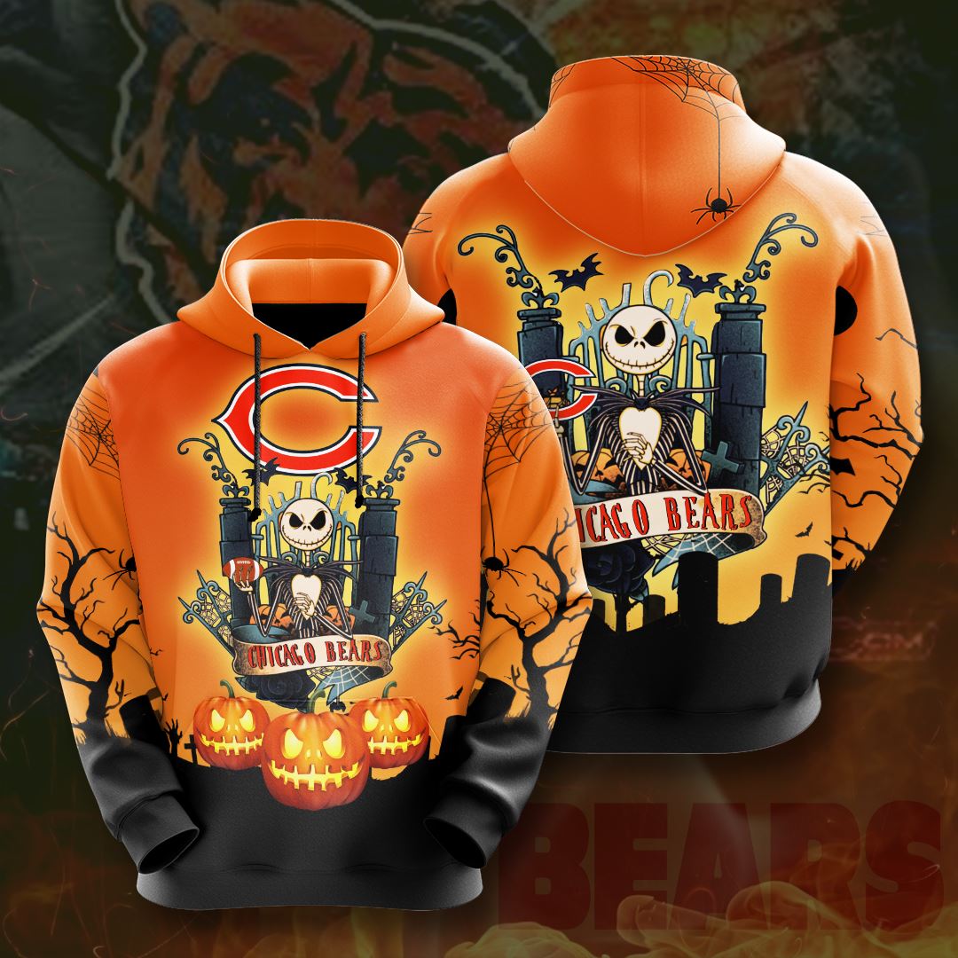 Chicago Bears Custom Hoodie 3D