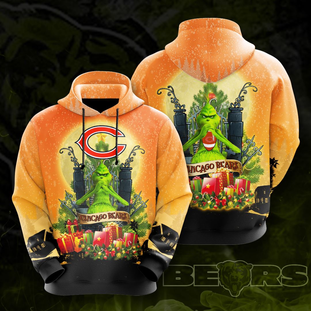 Chicago Bears Custom Hoodie 3D