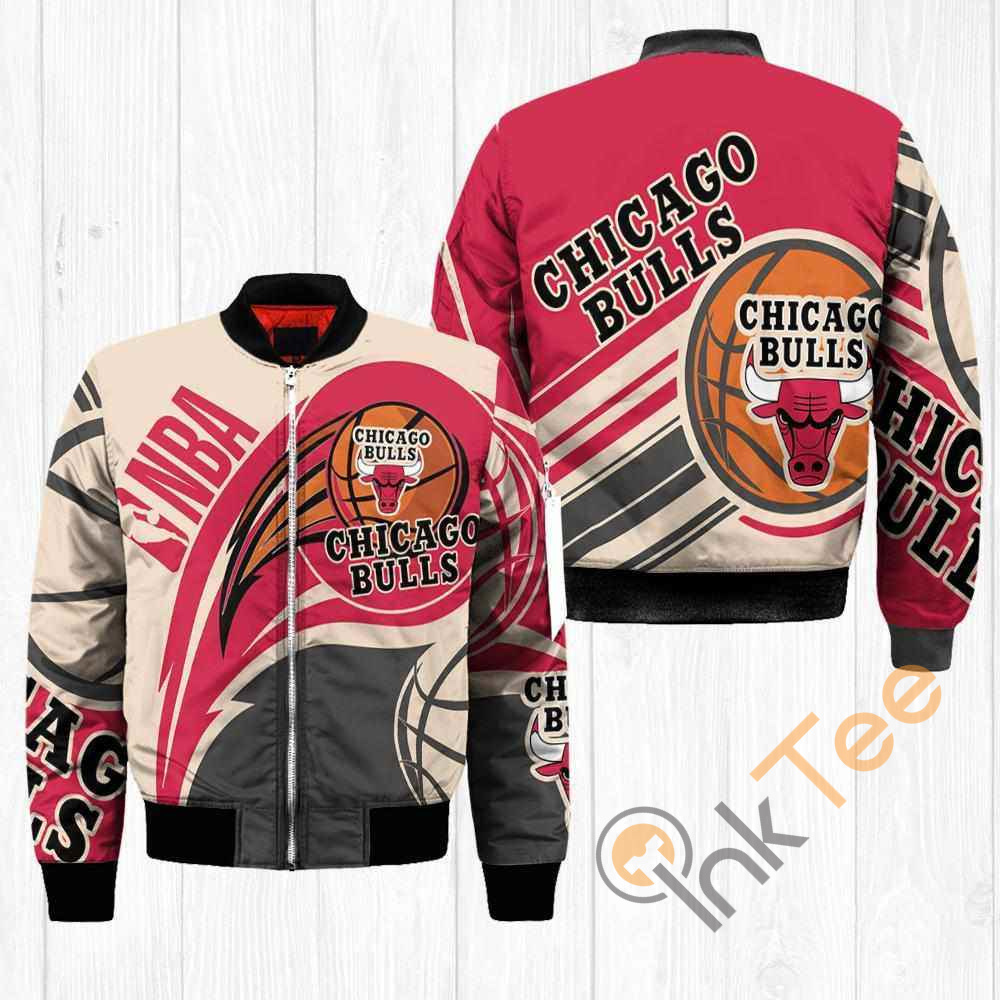 Chicago Bulls NBA Balls Apparel Best Christmas Gift For Fans Bomber Jacket