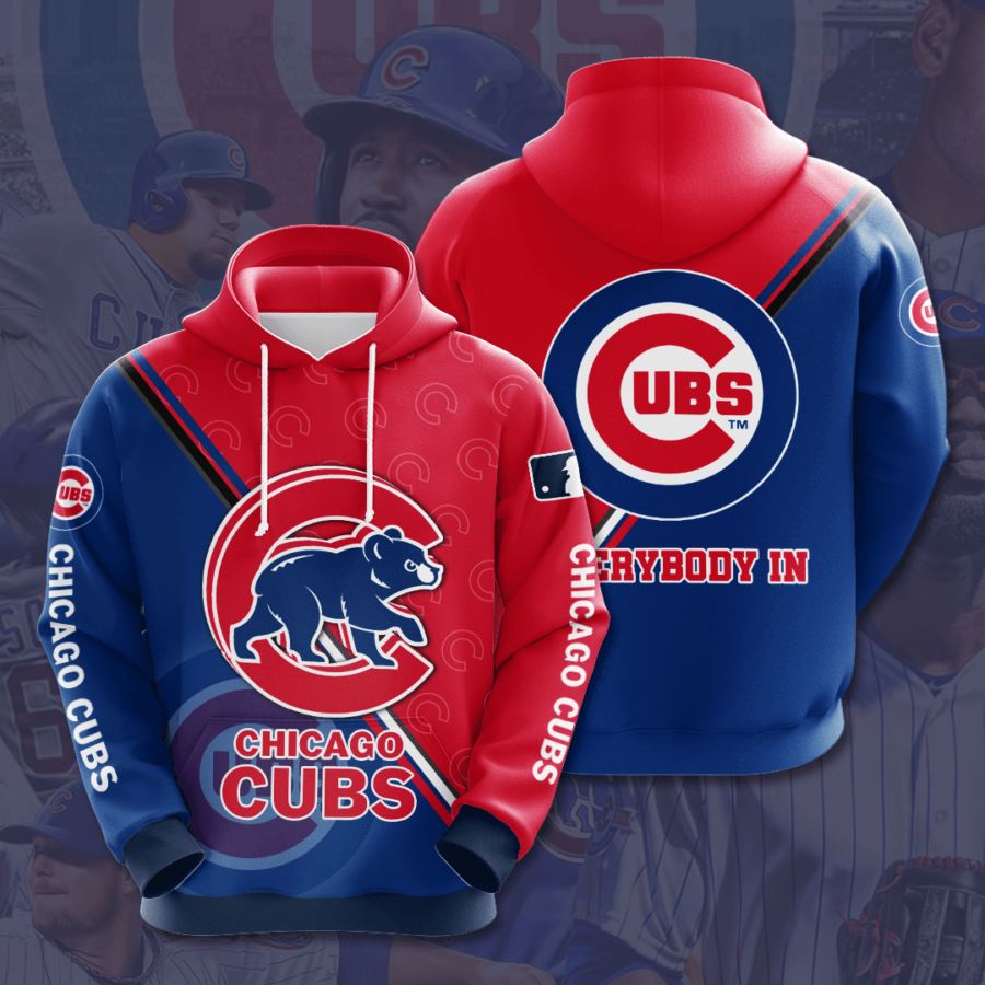 Chicago Cubs Custom Hoodie 3D
