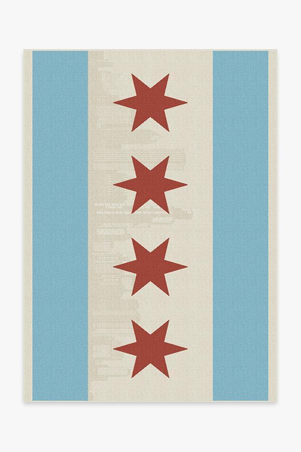 Chicago Flag Limited Edition Rug