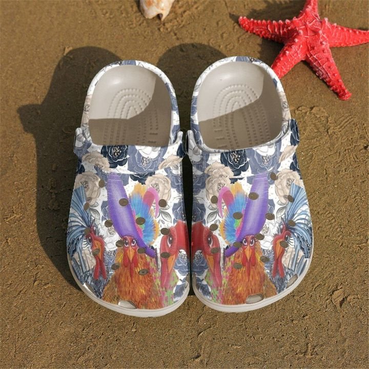 Chicken Happy Chickens Crocs Clog Shoes