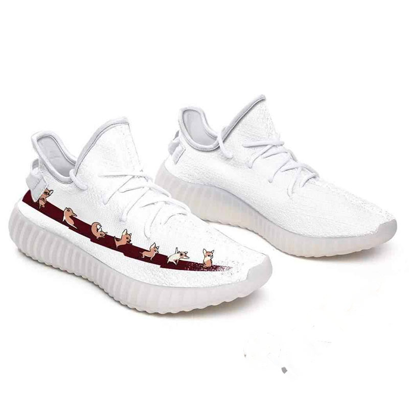 Chihuahua Doing Yoga Yeezy Boost