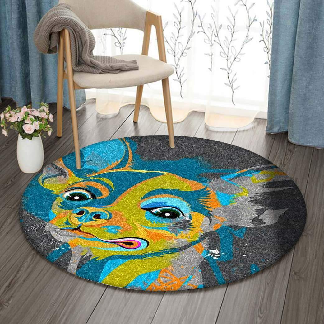 Chihuahua Limited Edition Round Rug
