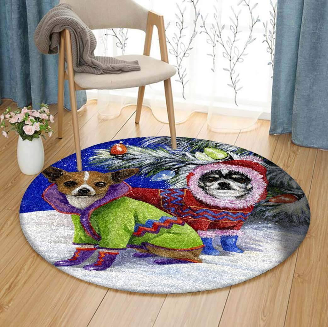 Chihuahua Limited Edition Round Rug