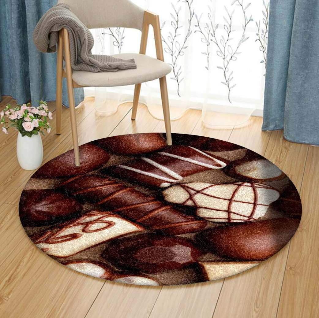 Chocolate Sweet Limited Edition Round Rug