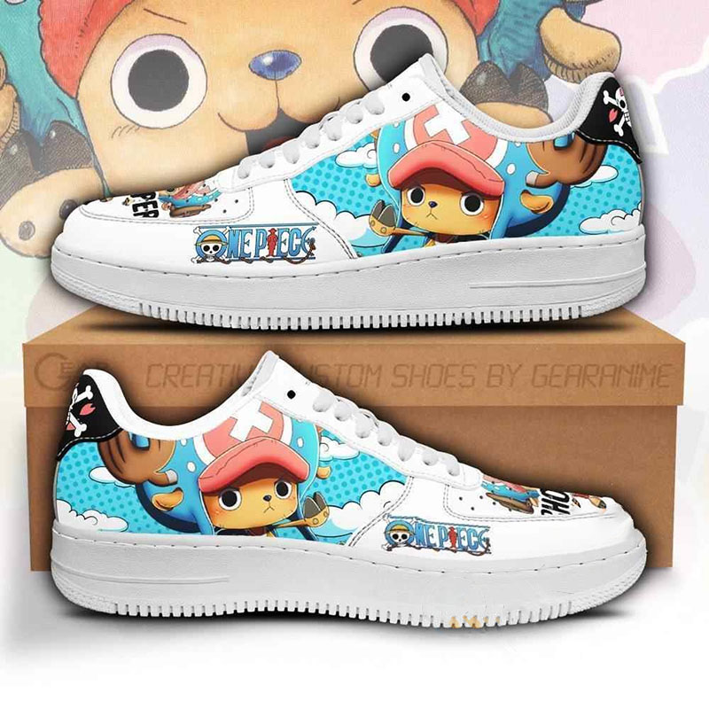 Chopper Custom One Piece Anime Nike Air Force Shoes