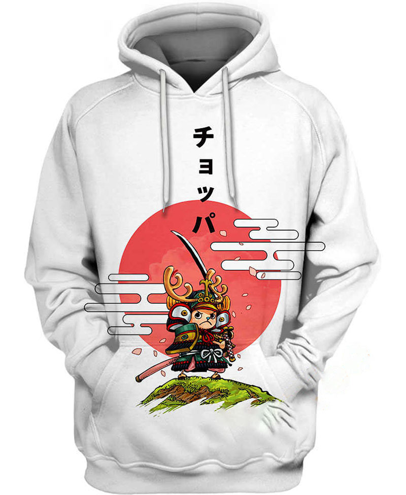 Chopper Reindeer Hoodie 3D