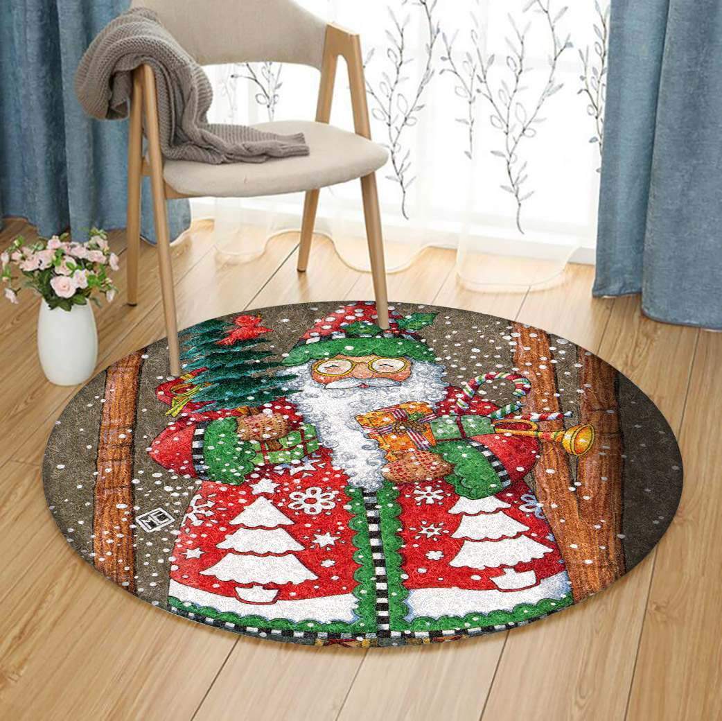 Christmas Limited Edition Round Rug