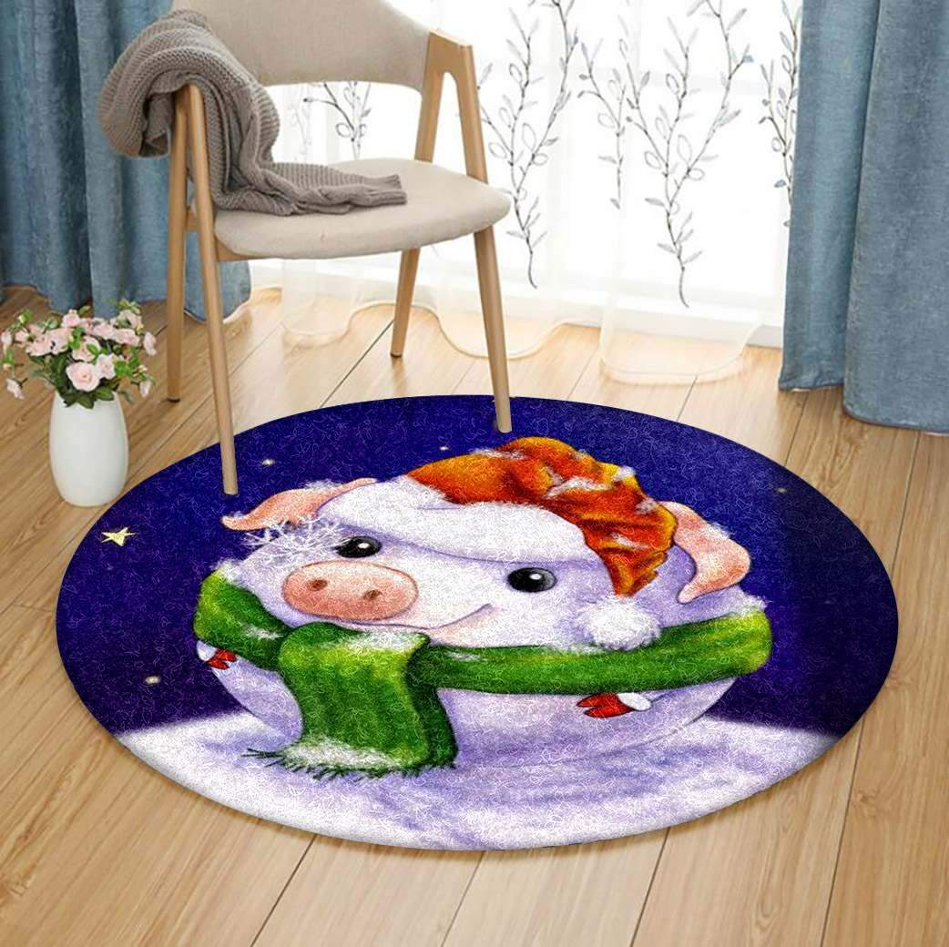 Christmas Limited Edition Round Rug