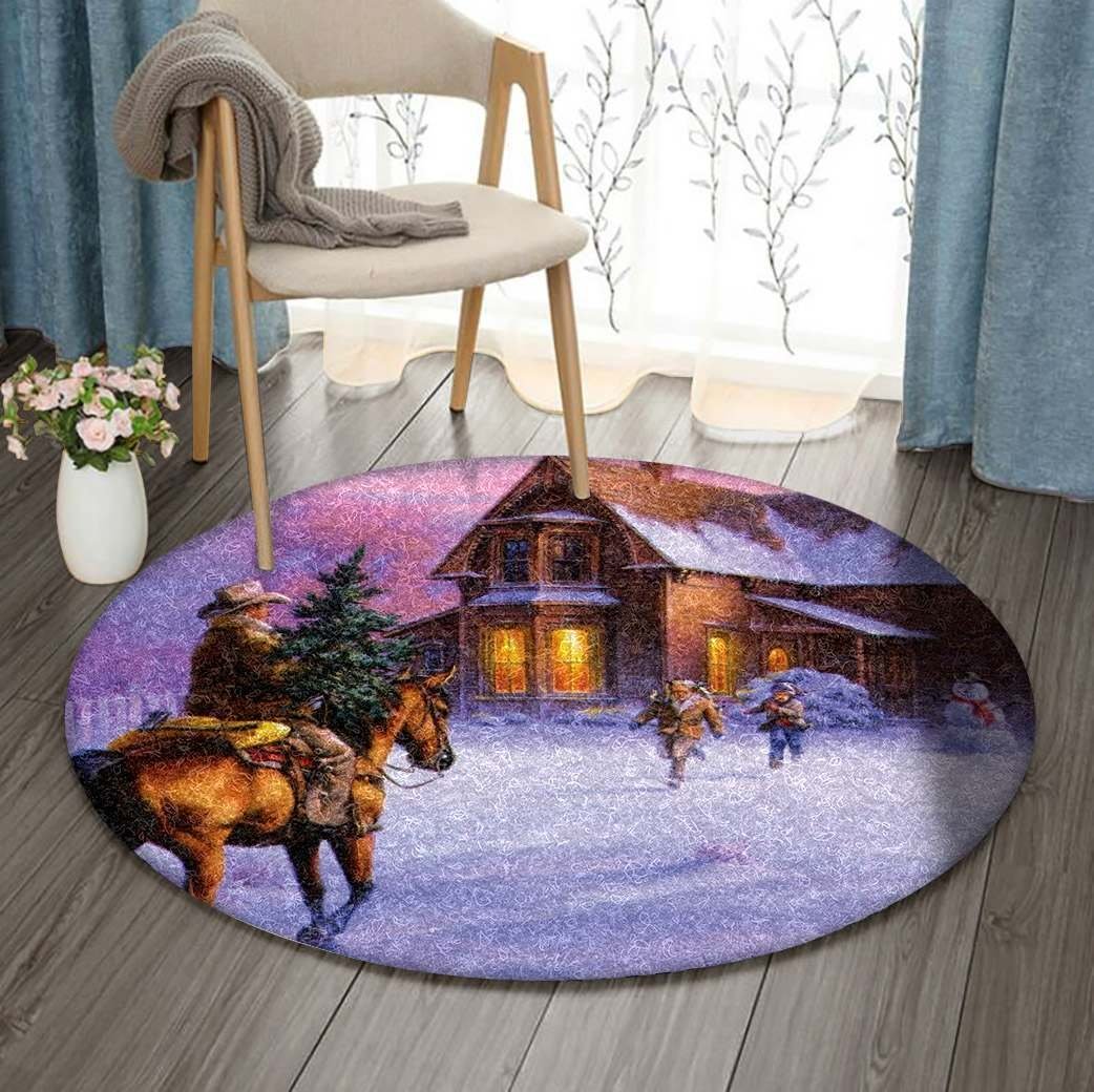 Christmas Limited Edition Round Rug