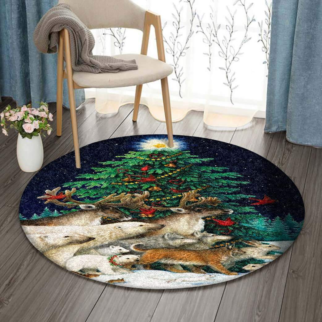 Christmas Limited Edition Round Rug