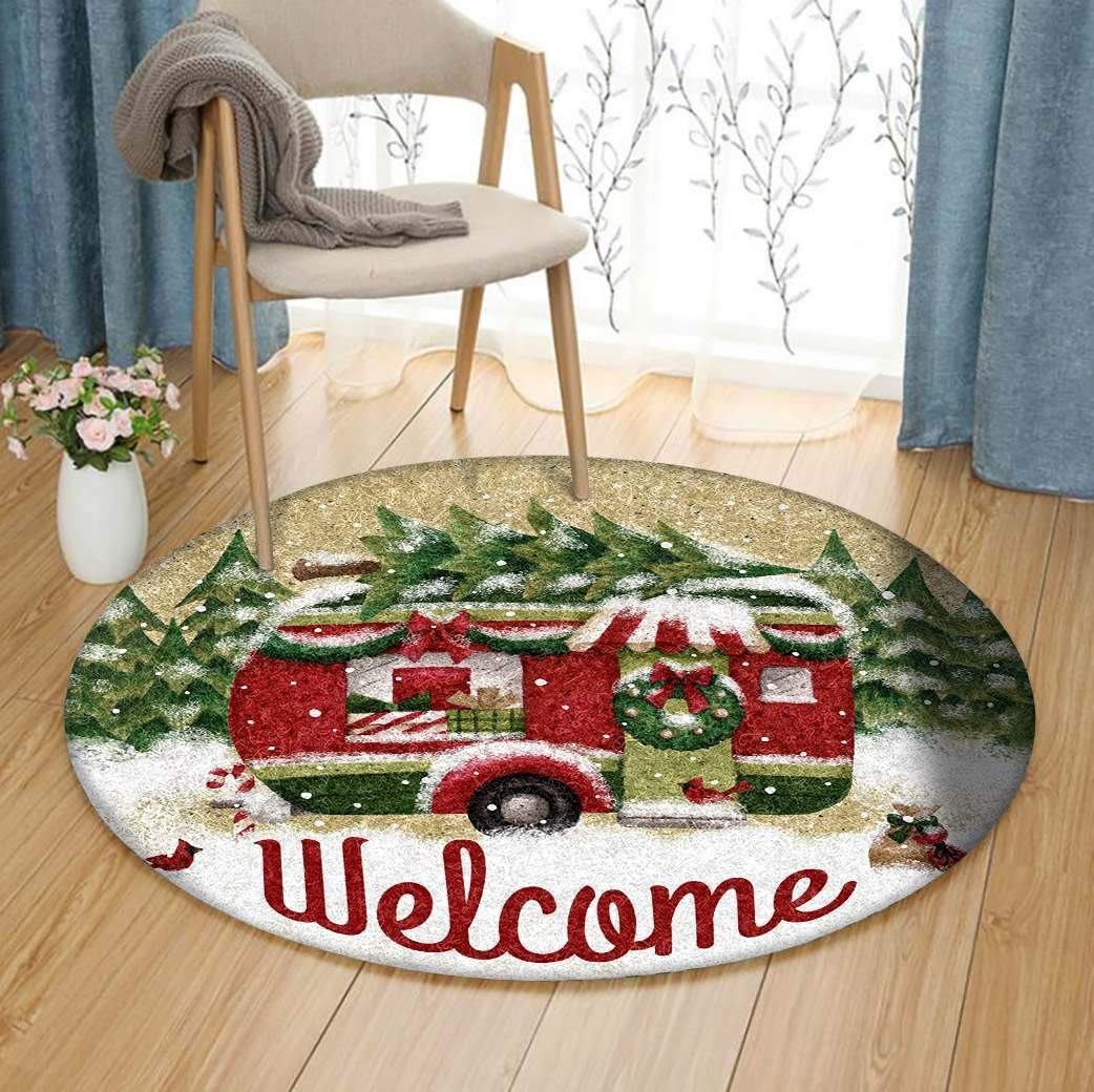 Christmas Limited Edition Round Rug