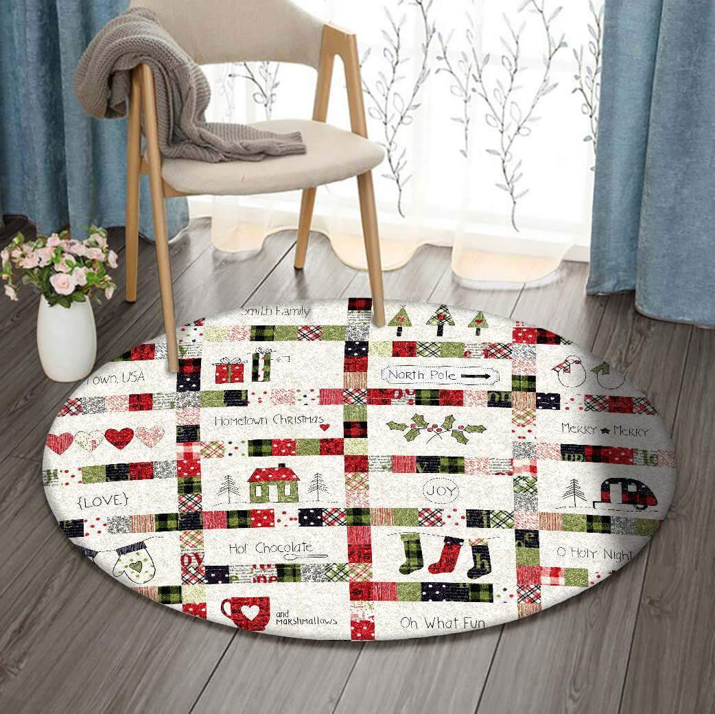 Christmas Limited Edition Round Rug