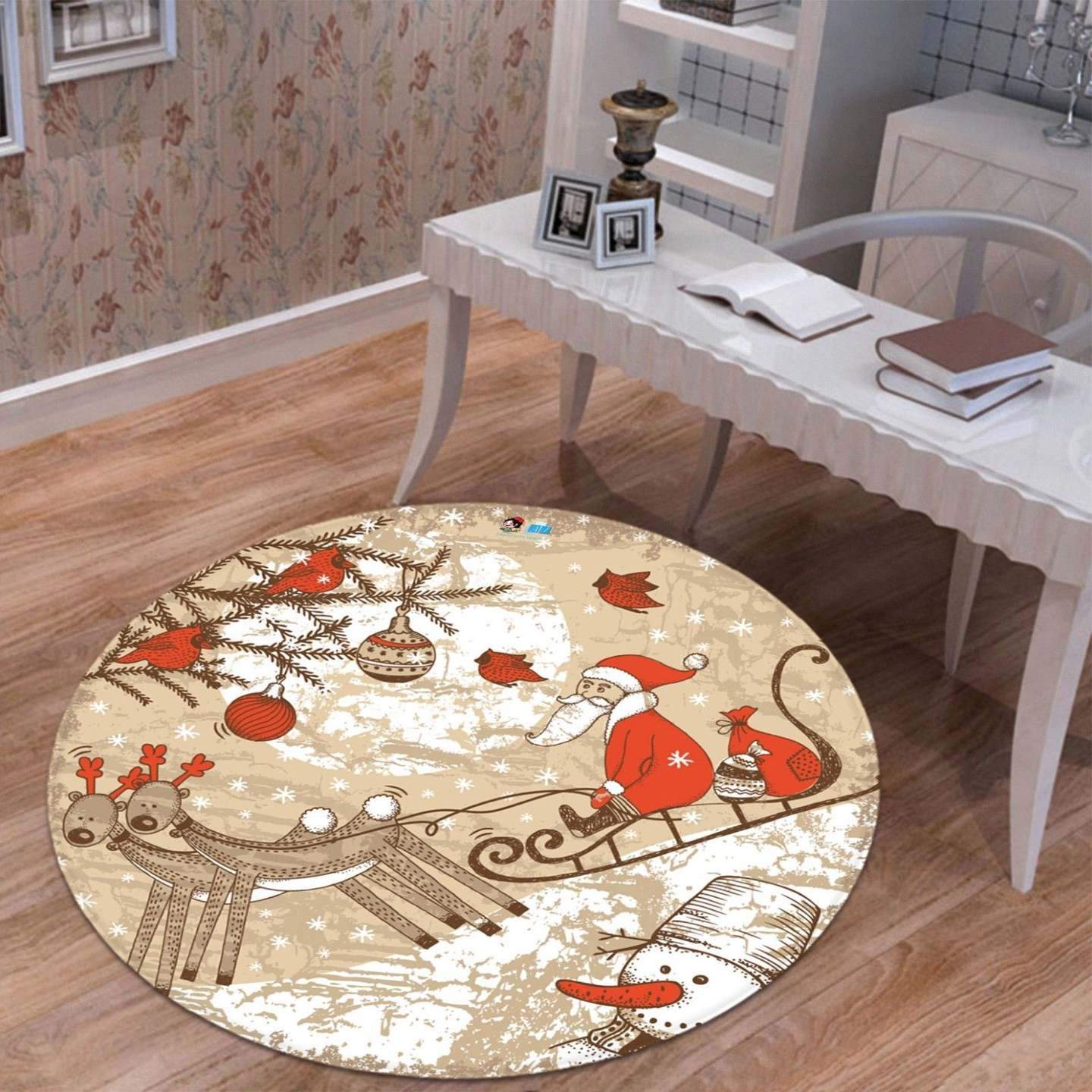 Christmas Limited Edition Round Rug
