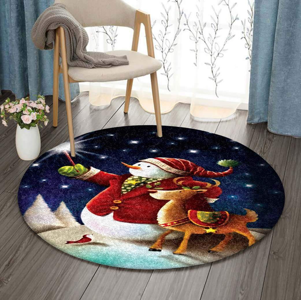 Christmas Limited Edition Round Rug