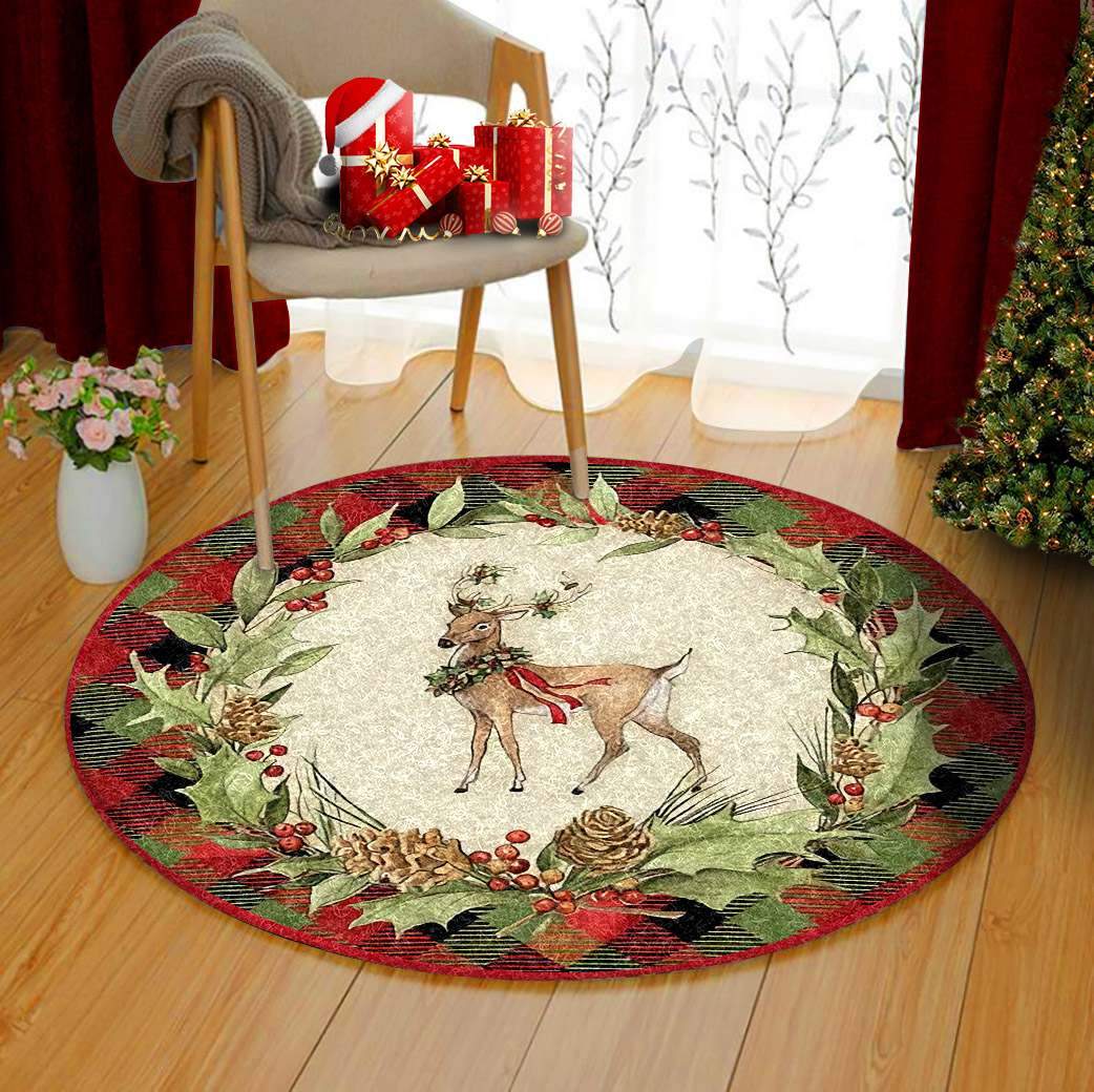 Christmas Limited Edition Round Rug