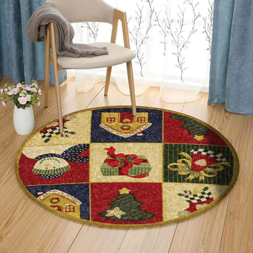 Christmas Limited Edition Round Rug